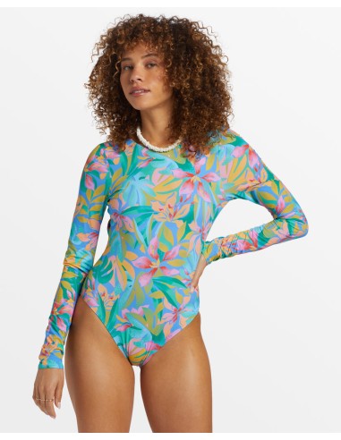 Billabong Tropic Daze Bodysuit One Piece-Multi l'achat 