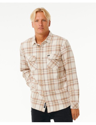 Rip Curl Griffin Flannel L/S Shirt-Bone pas cheres