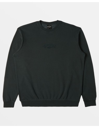 Billabong Wave Washed Crew Sweatshirt-Forest Green pas chere