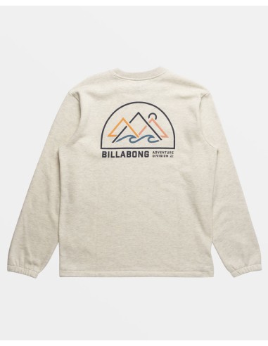 Billabong Compass Crew Sweatshirt-Oatmeal Heather à prix réduit toute l'année