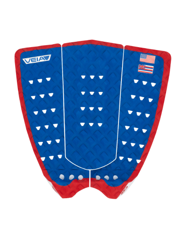 VEIA JJF Round Tail Pro Traction Pad-USA Blue/Red Voir les baskets