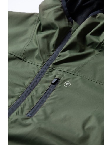 Vissla Offshore Eco Windbreaker Jacket-Dark Olive Comparez et commandez 