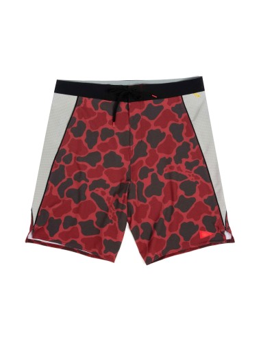 Florence Marine X F1 Airtex Gamma Boardshorts-Maroon Camo la colonne vertébrale