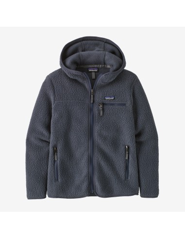 Patagonia Retro Pile Hoody Jacket-Smolder Blue Jusqu'à 80% De Réduction