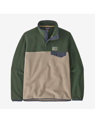 Patagonia LW Synch Snap-T P/O Jacket-Seabird Grey Par le système avancé 