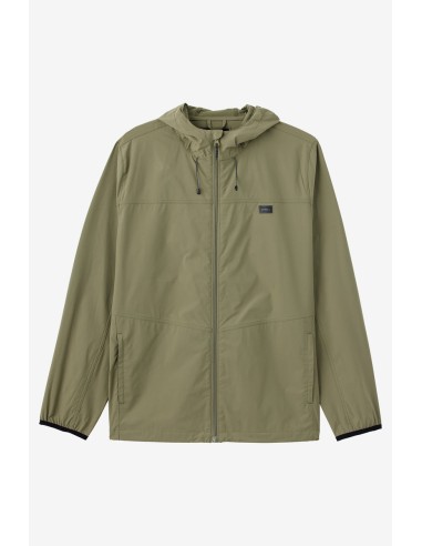 O'Neill Trvlr Windbreaker Stretch Jacket-Deep Lichen Green la chaussure