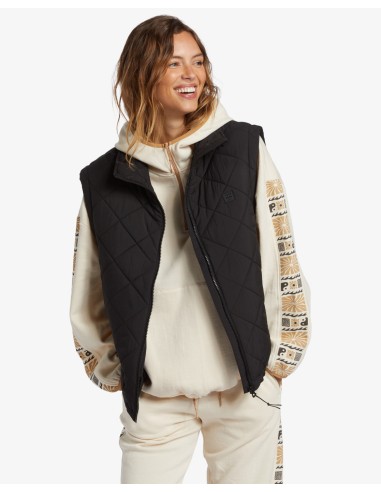 Billabong Transport Puffer Vest-Black vente chaude votre 