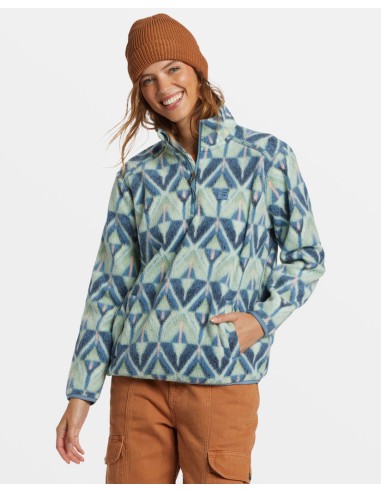 Billabong Boundary Mock 3 Jacket-Blue Shadow meilleur choix