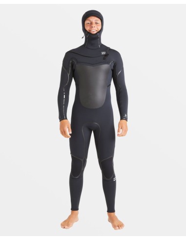 Billabong 504 Absolute Natural + Hooded Wetsuit-Black pas cher 