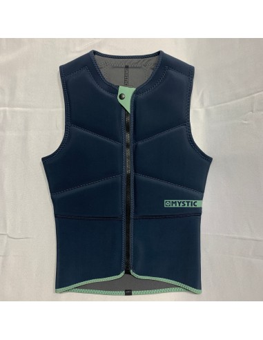 USED Mystic Wmn's Star Impact Fzip Vest-Night Blue-MED une grave pollution 