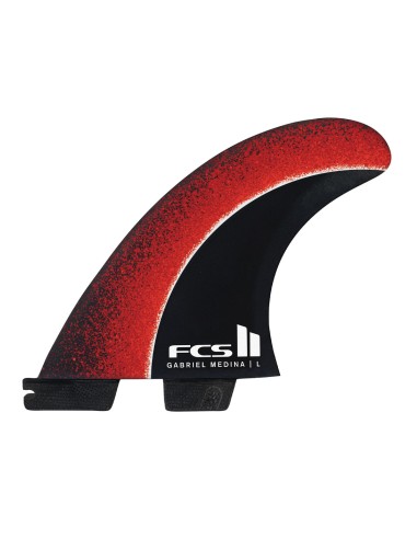 FCS II GM Aircore PC Tri Fin Set-Fireball-Medium Comparez plus de prix