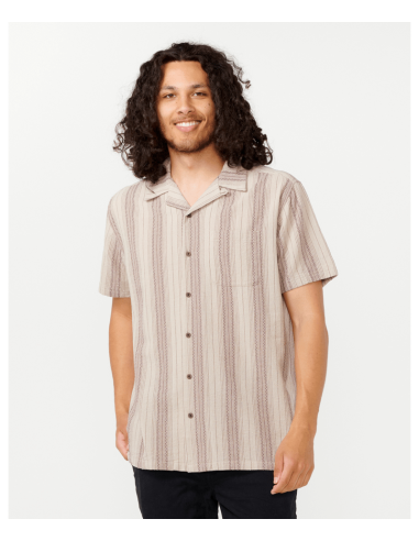 Rip Curl Check Mate S/S Shirt-Bone français