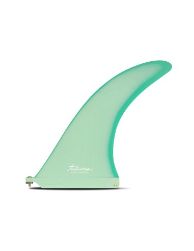 Futures Zack Flores Fiberglass Single Fin-Mint Green-9.5" de pas cher