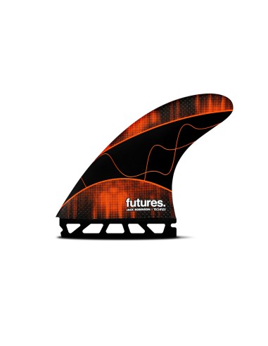 Futures Jack Robinson Tech Flex Tri Fin Set-Orange-Large en stock