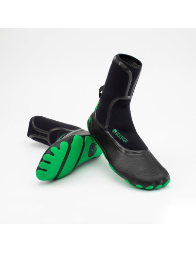 Solite Custom 2.0 3mm Booties-Black/Green acheter