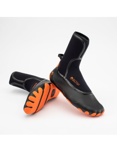 Solite Custom 2.0 5mm Booties-Black/Orange livraison et retour toujours gratuits