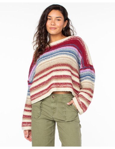 Roxy Bread And Jam Sweater-Warm Taupe Voir les baskets