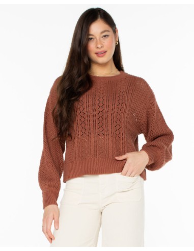 Roxy Daybreak Sweatshirt-Russet une grave pollution 