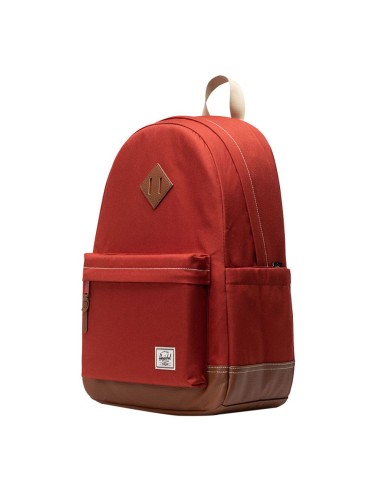 Herschel Heritage Backpack-Red Ochre/Tan/White Stitch pour bénéficier 