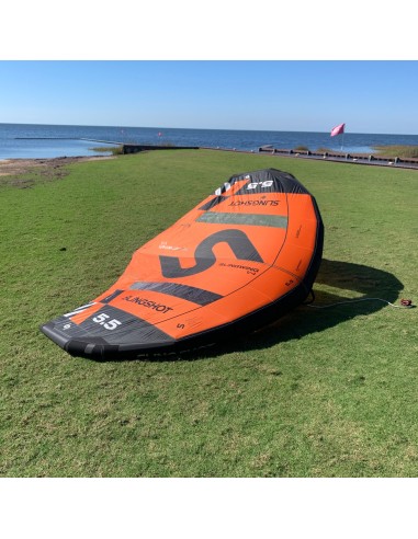 USED Slingshot SlingWing V4-5.5m-Orange une grave pollution 