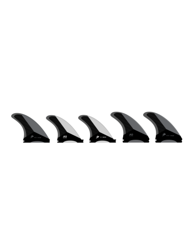 Firewire Velox  Tri/Quad Fin Set-White/Charcoal-Large pas chere