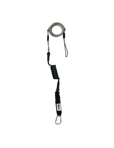 Kaohi Inviz Hybrid Leash w/ Carabiner-Black-4' x 7mm l'achat 