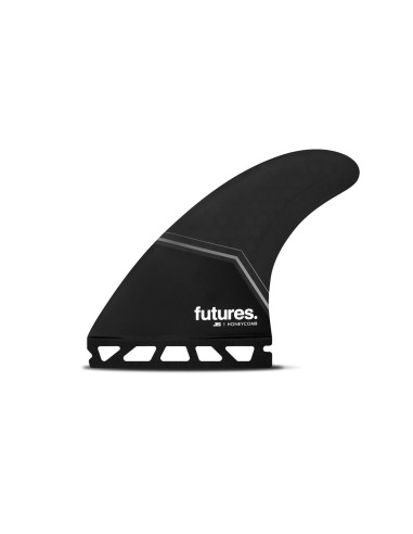 Futures JS Honeycomb Tri Fin Set-Smoke-Large des créatures d'habitude